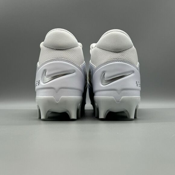 Nike Alpha Menace 4 Pro White-Silver Football Cleats Mens Size 9 FD7037-101 main image 9